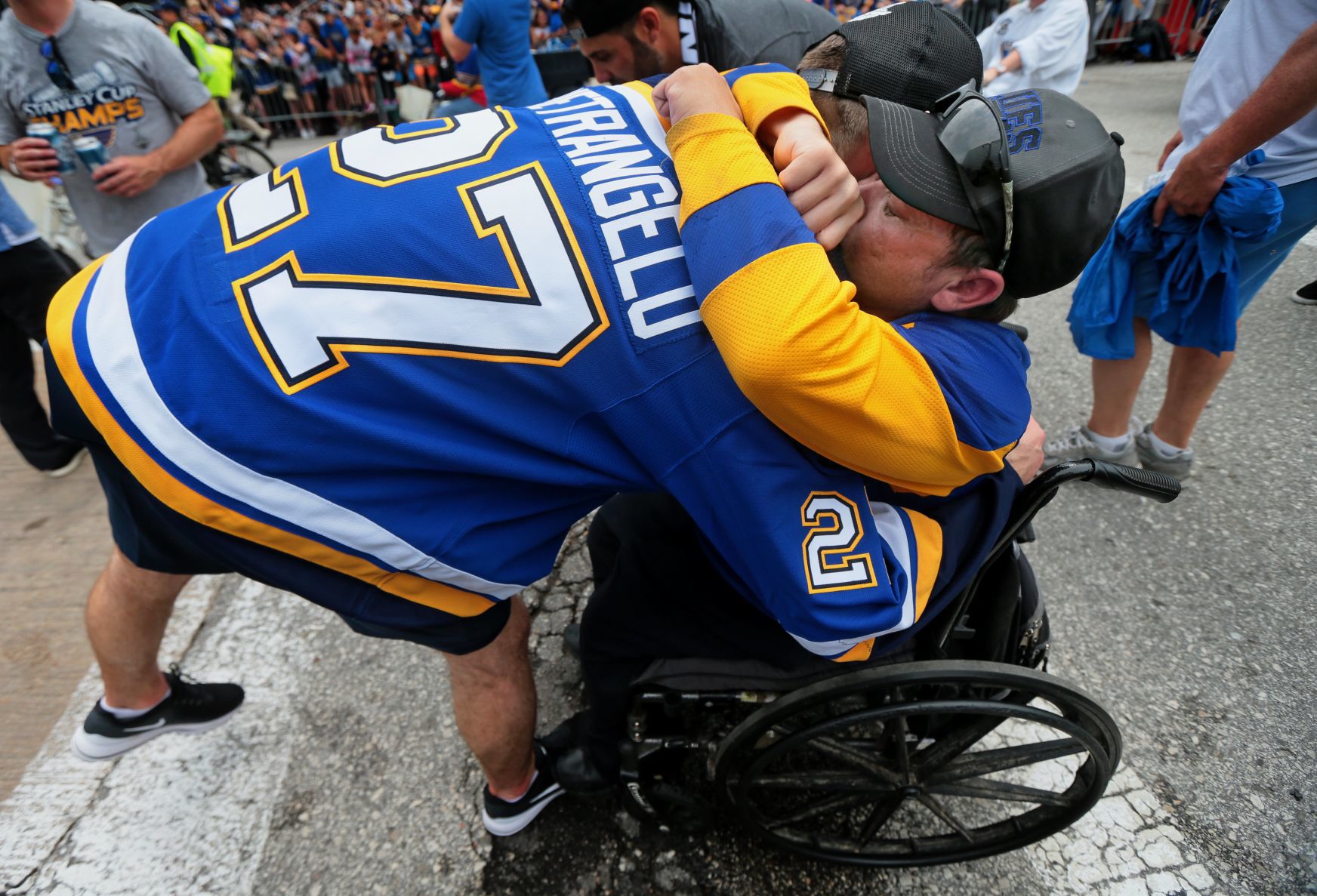 Scenes from Blues Stanley Victory Parade